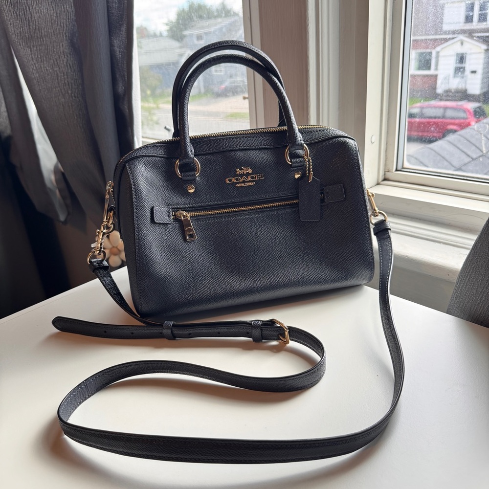 Coach Rowan Satchel in Midnight